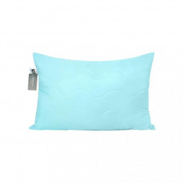   MirSon Подушка антиаллергенная средняя EcoSilk 1601 Eco Light Blue  50х70 см (2200002647106)