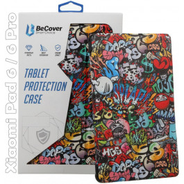   BeCover Чохол-книжка  Smart Case для Xiaomi Mi Pad 6 / 6 Pro 11" Graffiti (709496)