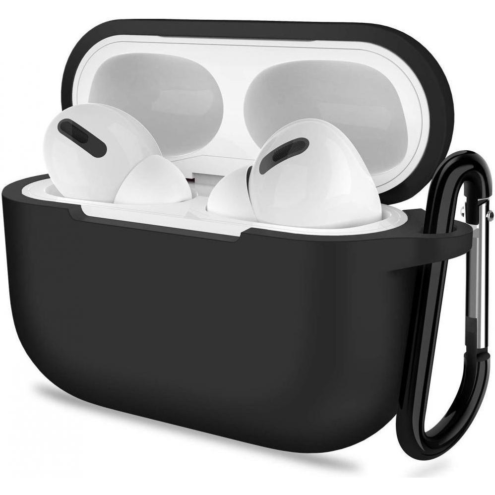 ArmorStandart Чохол  Silicone Case для Apple Airpods Pro Black (ARM56081) - зображення 1