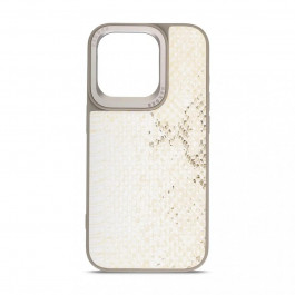   Harder Snake Pattern для Apple iPhone 14 Pro White Cream (ARM76807)