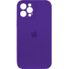 Borofone Silicone Full Case AA Camera Protect for Apple iPhone 12 Pro Max Amethist (FullAAi12PM-54) - зображення 1