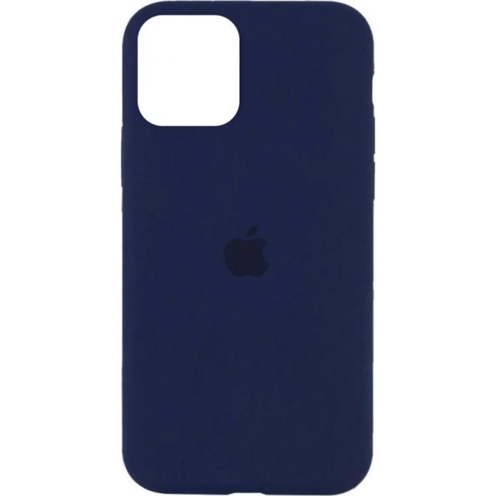 Borofone Silicone Full Case AA Open Cam for Apple iPhone 11 Pro Max Dark Blue (FullOpeAAKPi11PM-7) - зображення 1