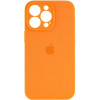 Borofone Silicone Full Case AA Camera Protect for Apple iPhone 14 Pro Orange (FullAAi14P-52) - зображення 1