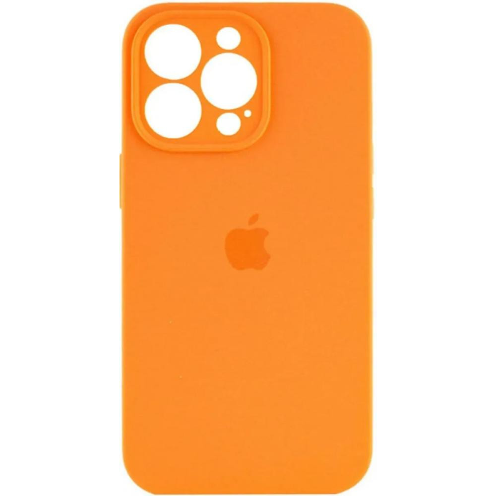 Borofone Silicone Full Case AA Camera Protect for Apple iPhone 14 Pro Orange (FullAAi14P-52) - зображення 1