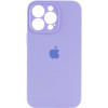 Borofone Silicone Full Case AA Camera Protect for Apple iPhone 14 Pro Elegant Purple (FullAAi14P-26) - зображення 1