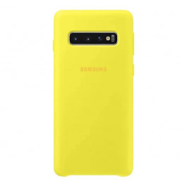   Samsung G973 S10 Silicone Cover Yellow (EF-PG973TYEG)