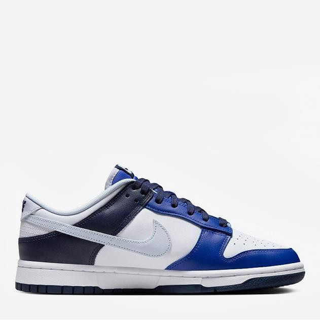 Nike Чоловічі кеди низькі  Dunk Low FQ8826-100 44.5 (10.5US) 28.5 см Білий/Синій (196970112208) - зображення 1