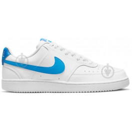   Nike Чоловічі кеди низькі  Court Vision Lo Nn DH2987-105 41 (8US) 26 см White/Lt Photo Blue (196149452548