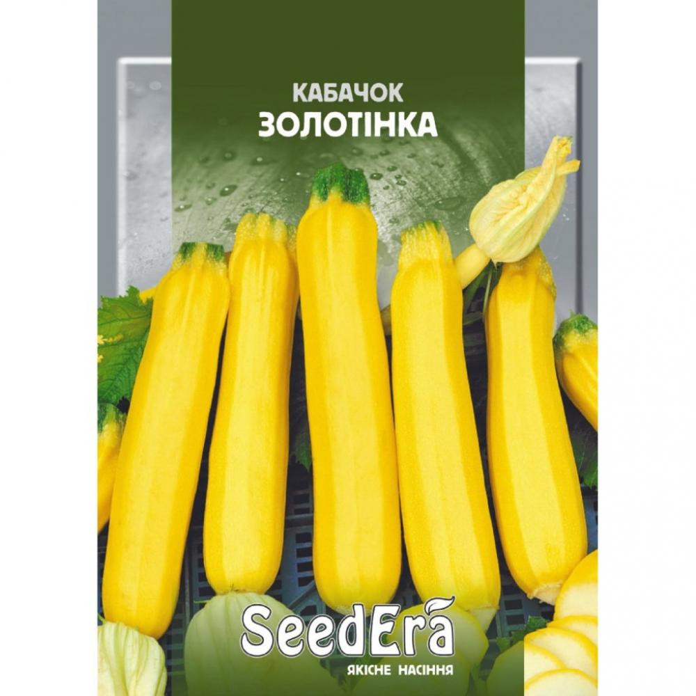 ТМ "SeedEra" Кабачок Золотинка (цукіні) 3г, - зображення 1