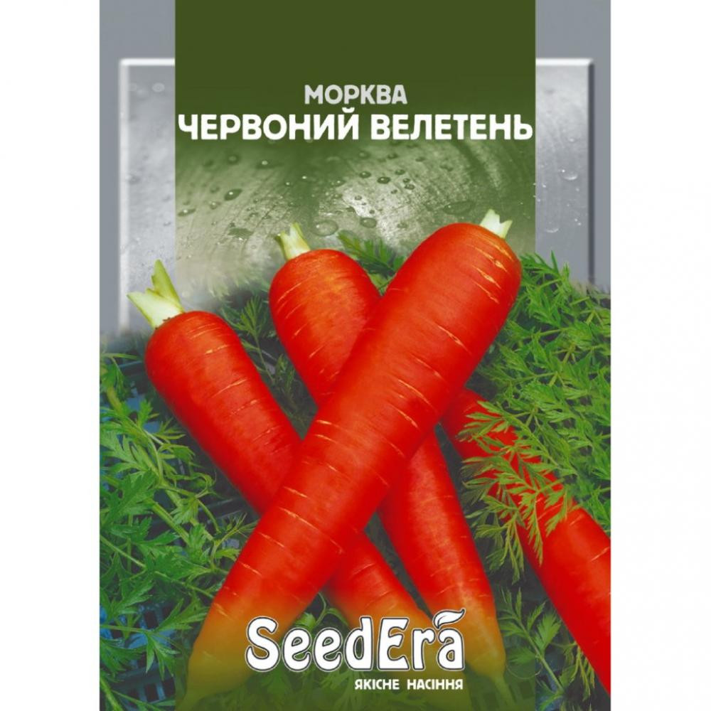 ТМ "SeedEra" Насіння Seedera морква Червоний велетень 2г - зображення 1