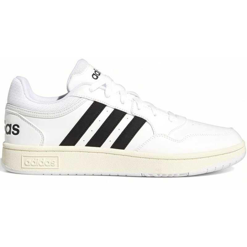 Adidas Чоловічі кеди низькі  Hoops 3.0 GY5434 40.5 (7UK) 25.5 см Ftwwht/Cblack/Cwhite (4065418290135) - зображення 1