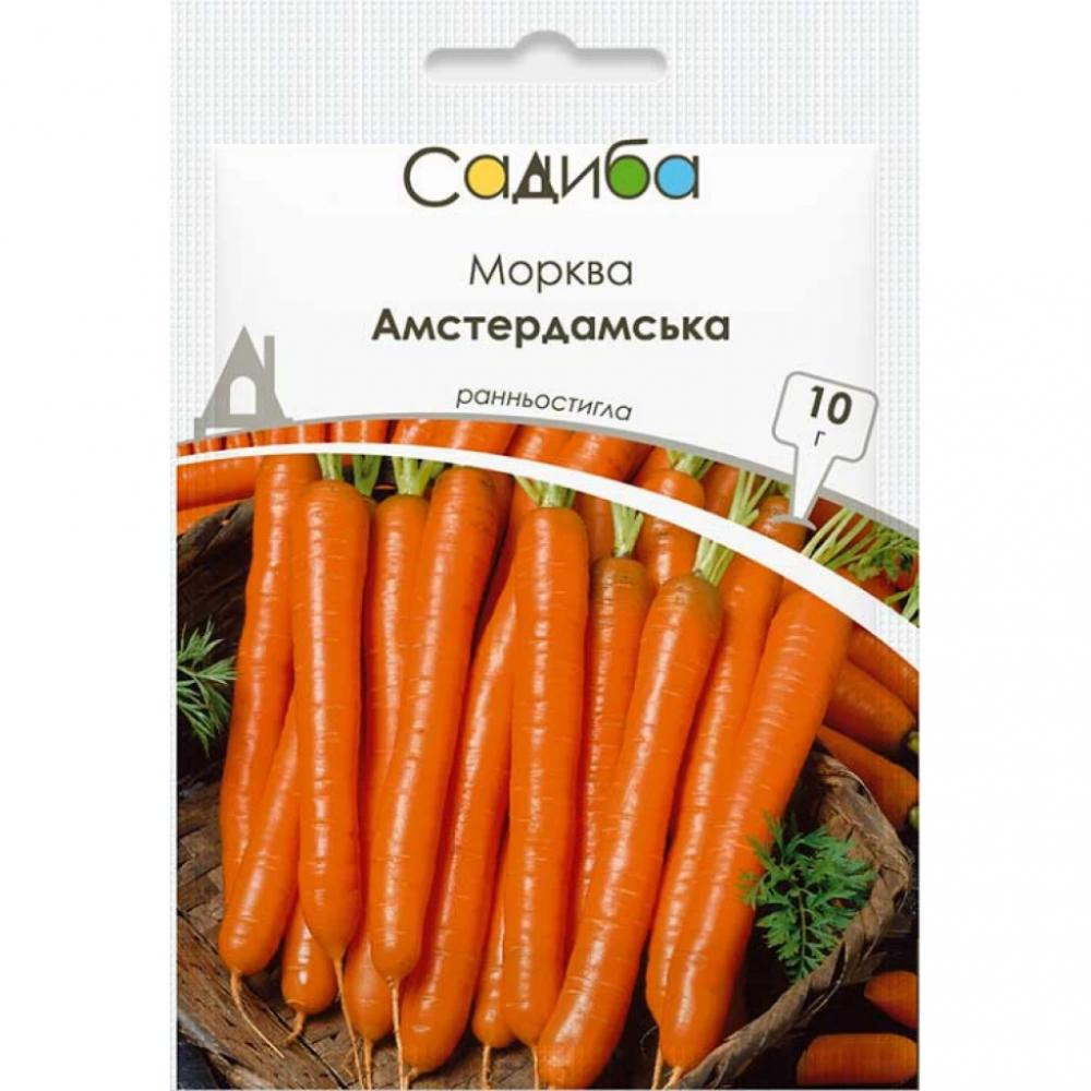 ТМ "Садиба центр" Морква Амстердамська 10 г (4823111404545) - зображення 1