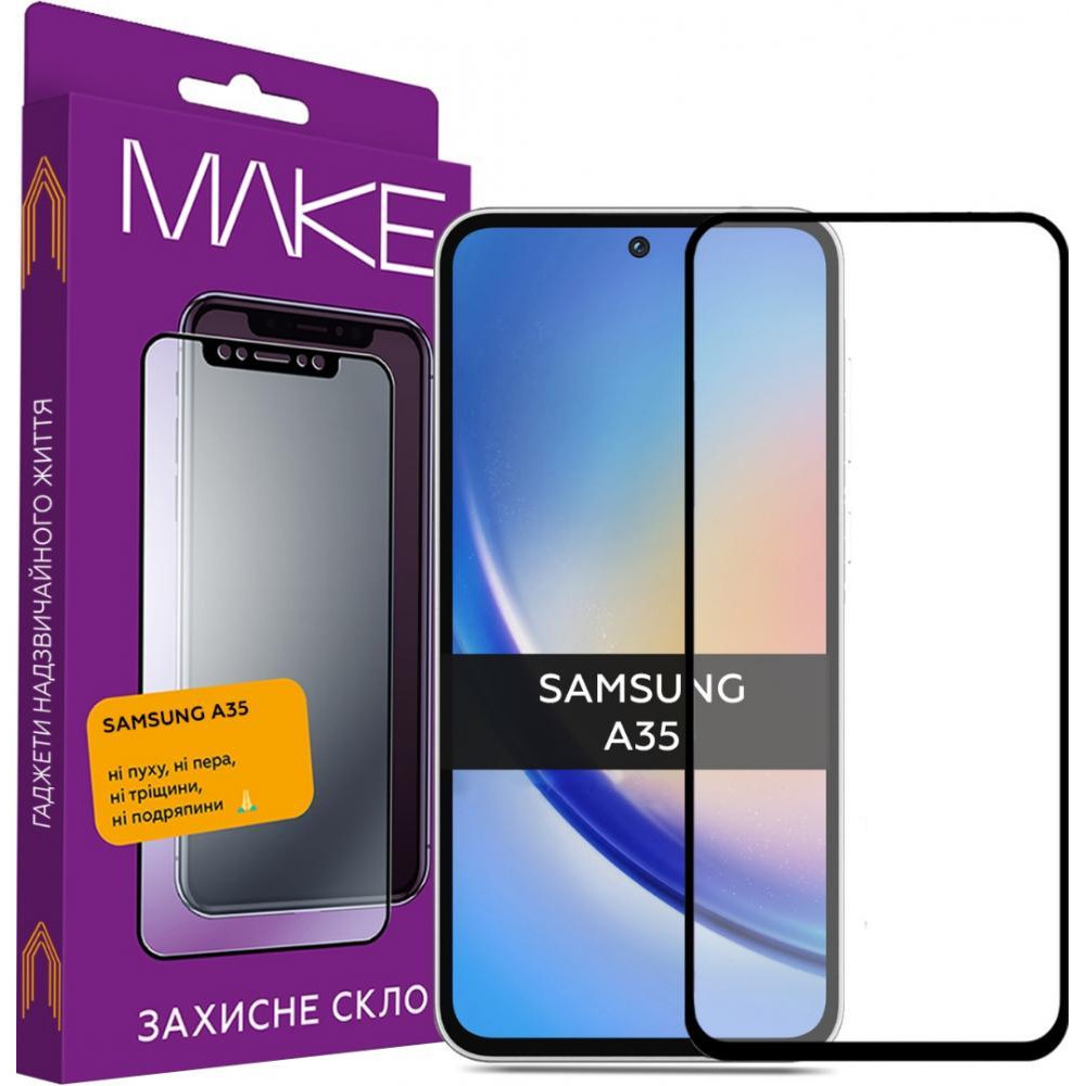 MAKE Скло захисне  Samsung A35 (MGF-SA35) - зображення 1