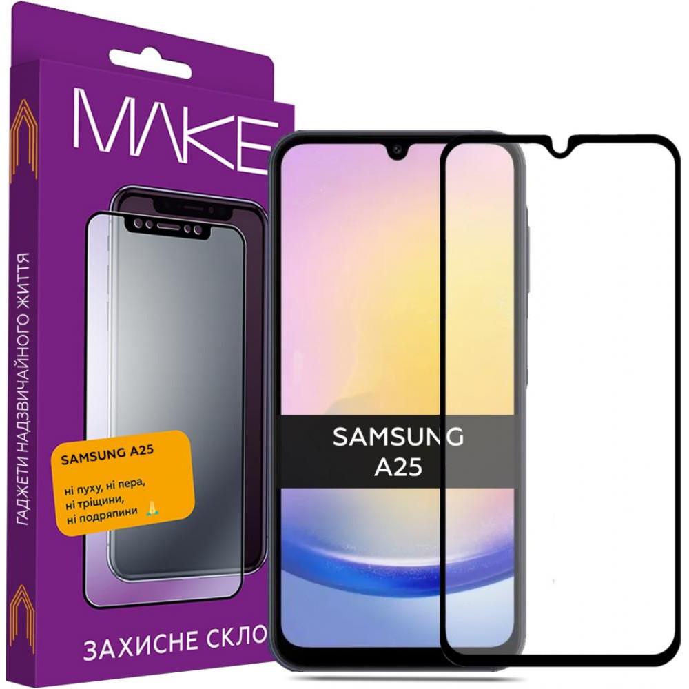 MAKE Скло захисне  Samsung A25 (MGF-SA25) - зображення 1