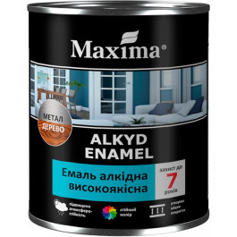   Maxima Эмаль высококачественная серый 2,3 кг