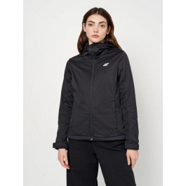   4F Ветровка  Softshell Jacket F055 4FSS23TSOFF055-20S XS Чорна (5904698161737)