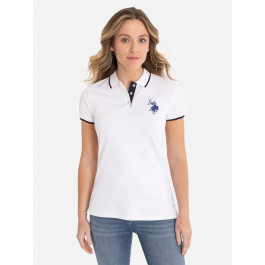   U.S. Polo Assn Поло жіноче  215853-ZH00A(WHITE) XS Біле