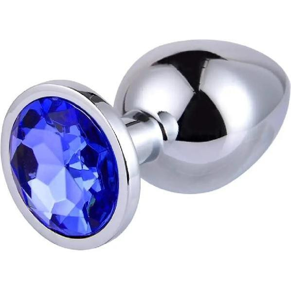 Alive Mini Metal Butt Plug Blue S (SO5998) - зображення 1