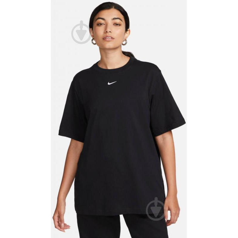 Nike Чорна жіноча футболка  W NSW TEE ESSNTL LBR FD4149-010 - зображення 1