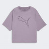 PUMA Сливова жіноча футболка  MOTION Relaxed Tee 681774/30 L сливовий - зображення 7