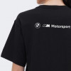 PUMA Чорна жіноча футболка  BMW MMS WMN ESS+ Logo Tee 625966/01 XS чорний - зображення 5