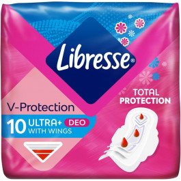   Libresse Гигиенические прокладки  Ultra Normal Soft Deo 10 шт (7322540337938)