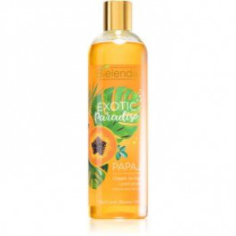   Bielenda Exotic Paradise Papaya гелева олійка для душа та ванни 400 мл