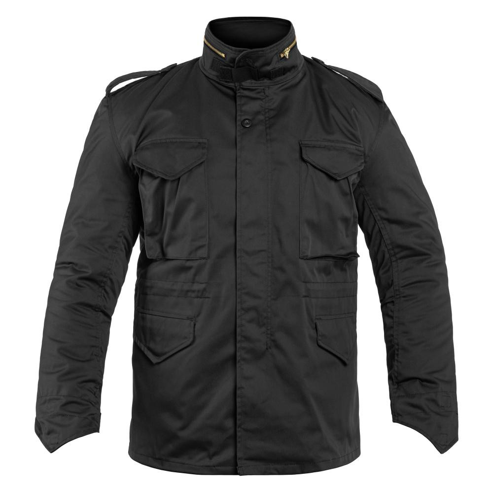 Mil-Tec US STYLE M65 FIELD JACKET WITH LINER Чорна M (10315002-903) - зображення 1