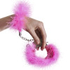 Adrien lastic Наручники металлические с розовой отделкой Adrien Lastic Handcuffs Pink (AD30301) - зображення 3