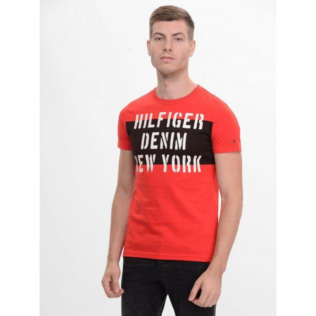 Tommy Hilfiger Футболка  9039.4XL (50) Красная - зображення 1