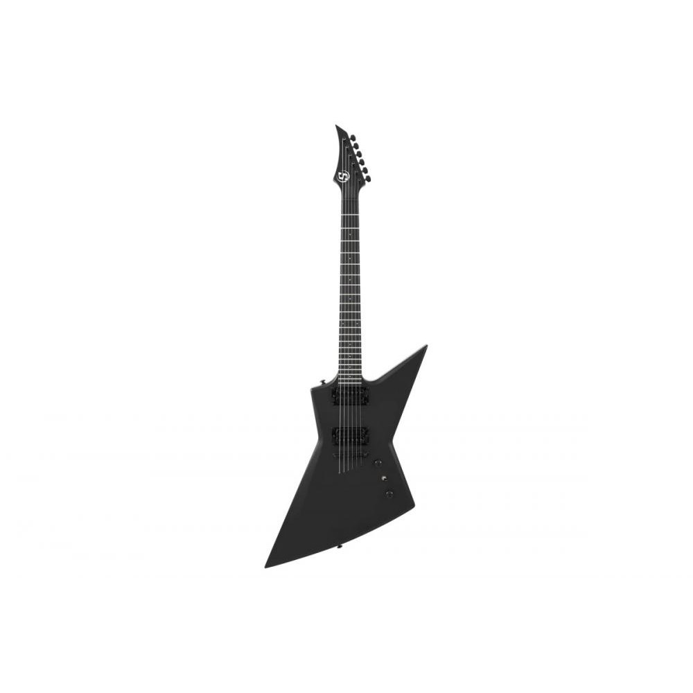 Solar Guitars EB4.6C-E CARBON BLACK MATTE - зображення 1