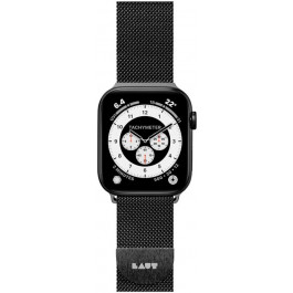   LAUT Ремешок  STEEL LOOP для Apple Watch размер 42/44 мм, черный (LAUT_AWL_ST_BK)