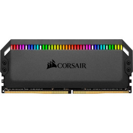   Corsair 32 GB (2x16GB) DDR4 4000 MHz Dominator Platinum RGB Black (CMT32GX4M2K4000C19)