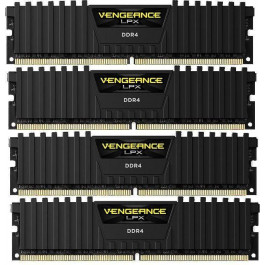   Corsair 32 GB (4x8GB) DDR4 2666 MHz Vengeance LPX (CMK32GX4M4A2666C16)