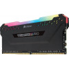 Corsair 16 GB (2x8GB) DDR4 3600 MHz Vengeance RGB Pro Black (CMW16GX4M2C3600C18) - зображення 5