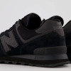 New Balance Кросівки чорні ml574eve (ML574EVE) 10.5 чорний - зображення 7