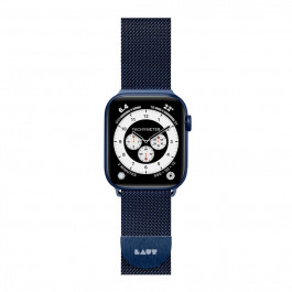   LAUT Ремешок  STEEL LOOP для  Watch 42/44 мм Navy Blue (L_AWL_ST_BL)