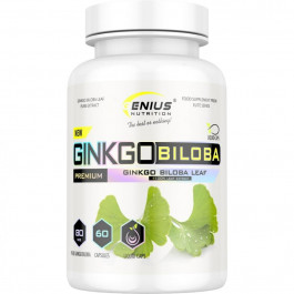   Genius Nutrition Ginkgobiloba 60 капсул