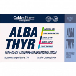   Golden Pharm Alba Thyr 60 капсул