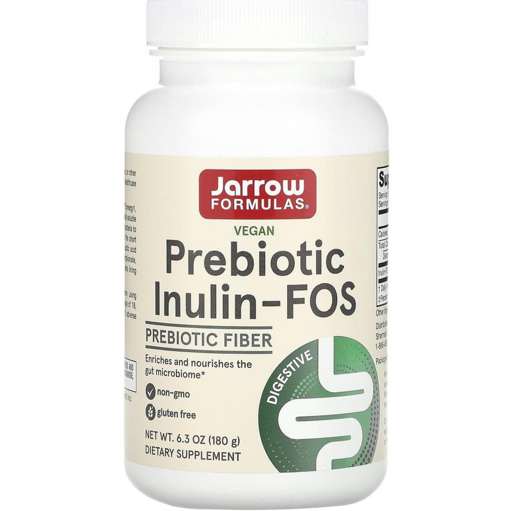 Jarrow Formulas Prebiotic Inulin FOS порошок 180 г - зображення 1