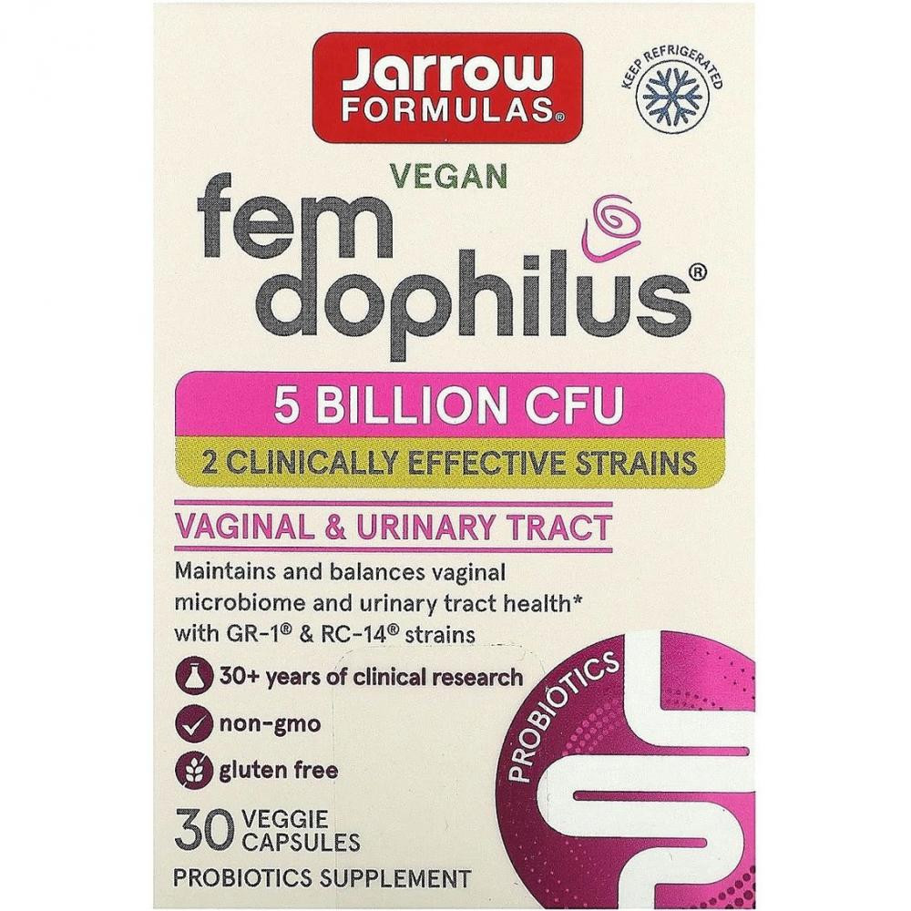 Jarrow Formulas Women's Fem Dophilus 5 млрд 30 капсул - зображення 1