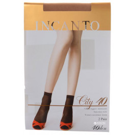   Incanto Шкарпетки  City 40 Den 23-25 р 2 пары Naturel (6944944006053)