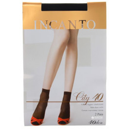   Incanto Шкарпетки  City 40 Den 23-25 р 2 пары Nero (6944944006060)