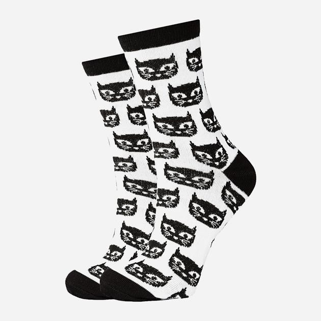 GoodSox Шкарпетки  Black Cats 106-15-2 23-25 р Чорно-білі (4820216301020) - зображення 1