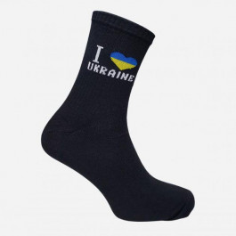   Лео Шкарпетки  I love Ukraine 40-45 Чорні (ROZ6400175608)