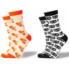 GoodSox Шкарпетки  325 Black Cats + Shy Fox 35-40 р 2 шт. Різнобарвні (4820216200602) - зображення 1