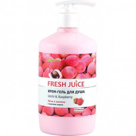   Fresh Juice Крем-гель для душа  Litchi & Raspberry 750 мл (4823015936166)