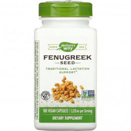   Nature's Way Fenugreek Seed 610 мг 180 капсул