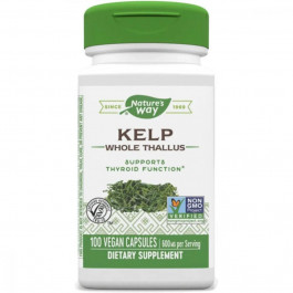   Nature's Way Kelp 600 мг 100 капсул