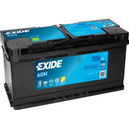   Exide 6СТ-106 АзЕ START-STOP AGM EK1060